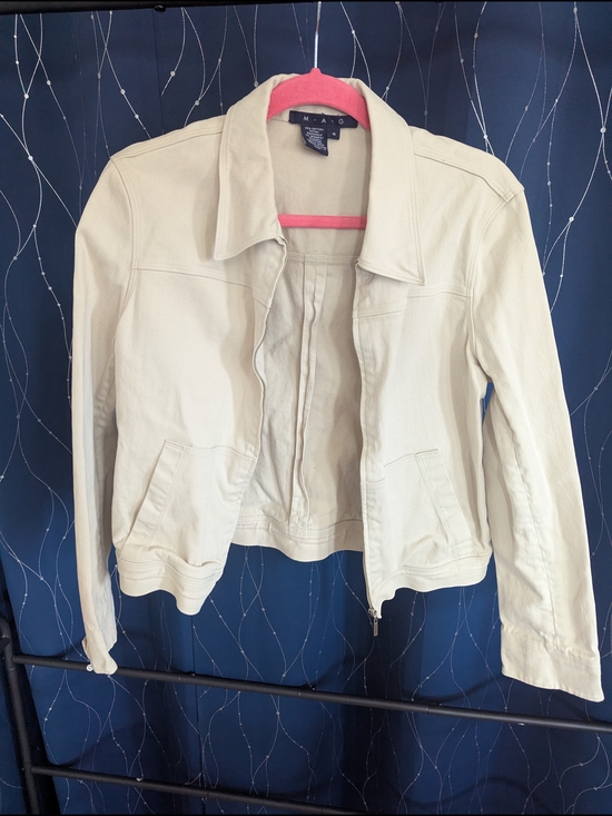 Ag Adriano Goldschmied Jackets & Blazers - M.A.G. Lightweight Cream Jacket for Women